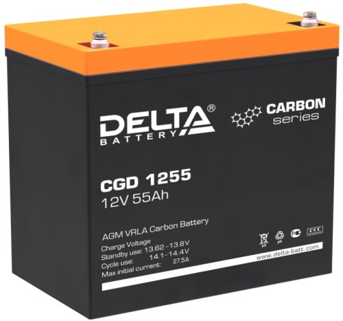 CGD 1255 ∙ Аккумулятор 12В 55 А∙ч