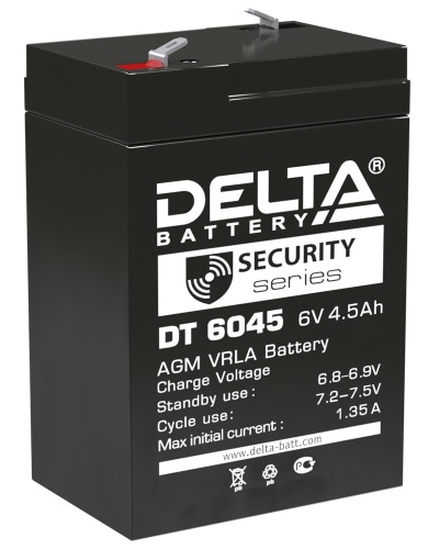 DT 6045 ∙ Аккумулятор 6В 4.5 А∙ч
