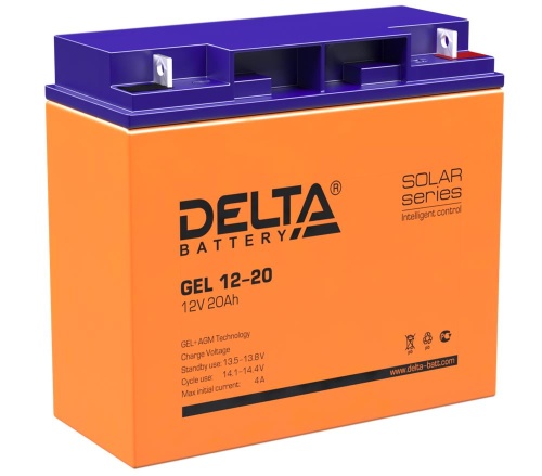 GEL 12-20 ∙ Аккумулятор 12В 20 А∙ч