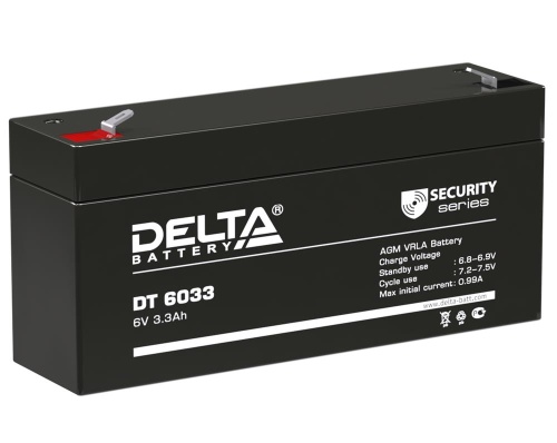 DT 6033 (125) ∙ Аккумулятор 6В 3,3 А∙ч