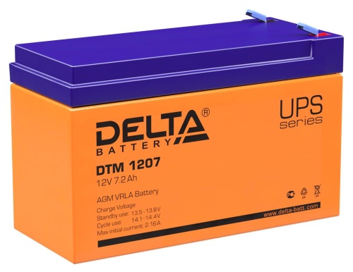 DTM 1207 ∙ Аккумулятор 12В 7 А∙ч