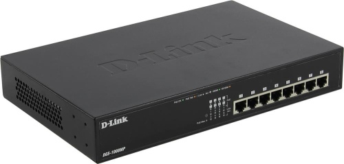 Коммутатор PoE DGS-1008MP/B1A