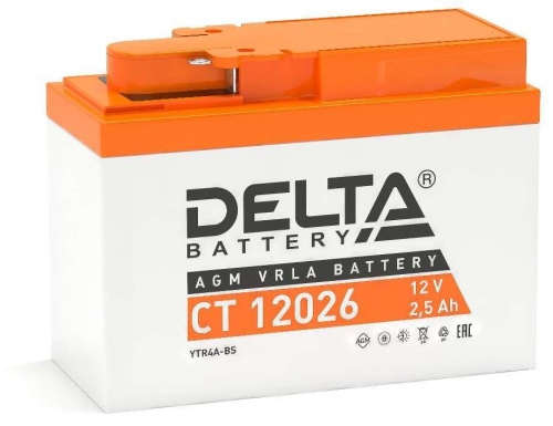CT 12026 ∙ Аккумулятор 12В 2,5 А∙ч