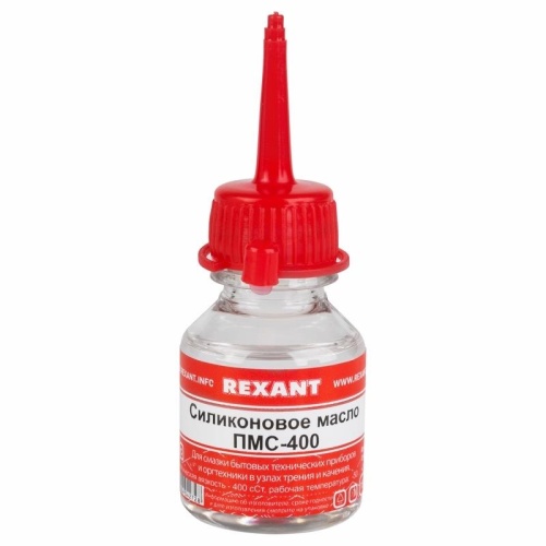 09-3905 ∙ Силиконовое масло REXANT, ПМС-400, 15 мл, носик, (Полиметилсилоксан) ∙ кратно 10 шт