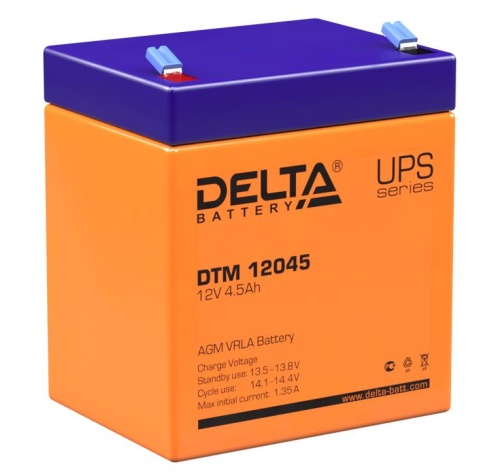 DTM 12045 ∙ Аккумулятор 12В 4,5 А∙ч