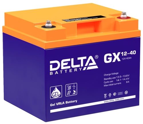 GX 12-40 ∙ Аккумулятор 12В 40 А∙ч