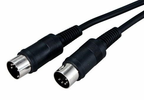 17-2522-4 ∙ Шнур DIN 5 Pin - DIN 5 Pin, длина 1,2 метра REXANT ∙ кратно 10 шт