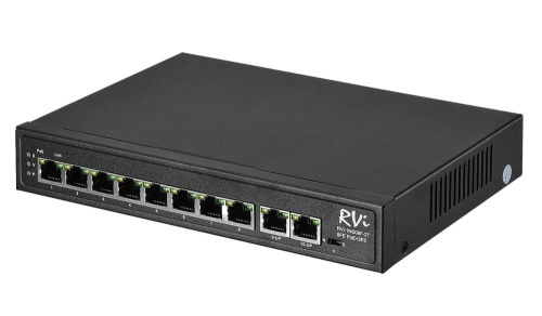 Коммутатор PoE RVi-1NS08F-2T