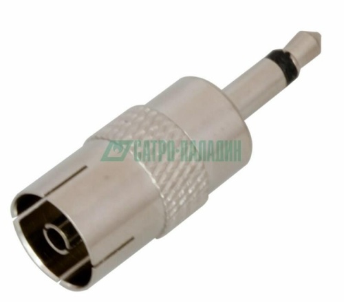 05-2304 ∙ Переход штекер 3.5 мм mono-гнездо TV REXANT ∙ кратно 50 шт