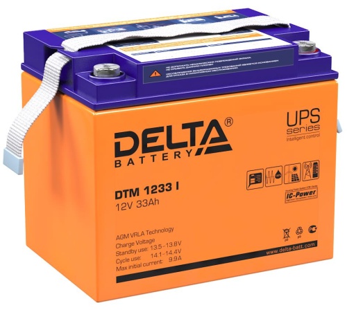 DTM 1233 I ∙ Аккумулятор 12В 33 А∙ч