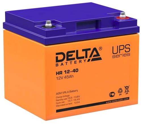 HR 12-40 ∙ Аккумулятор 12В 45 А∙ч